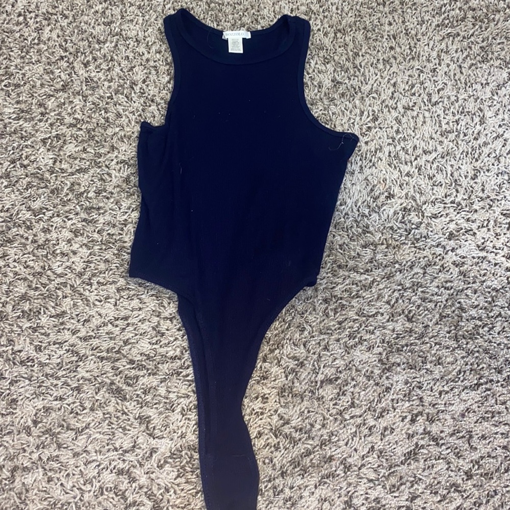 Navy blue body suit never worn